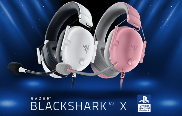 Razer BlackShark V2 X  Nuove colorazioni per PlayStation e Xbox