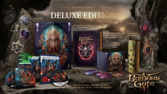 Baldur's Gate 3: Edizione in 4 dischi per Xbox?