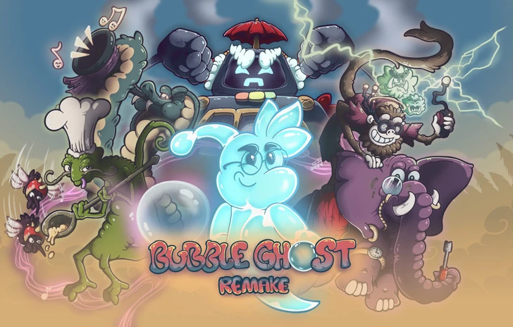 Bubble Ghost Remake torna in scena il puzzleplatform per Atari ST del 1987