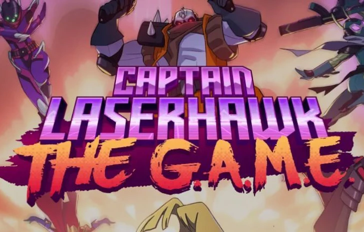 Captain Laserhawk the GAME Lancia con le Cryptovalute