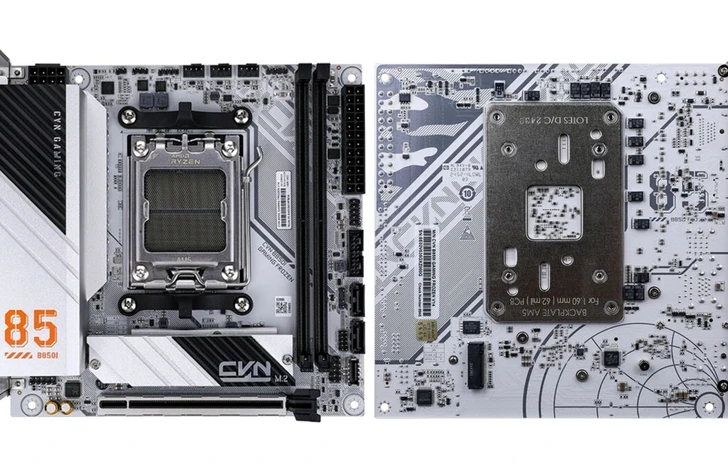 Colorful e la motherboard CVN B850I Gaming Frozen per Ryzen 9000