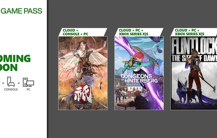 Xbox Game Pass sta per ricevere tre giochi interessanti al day one