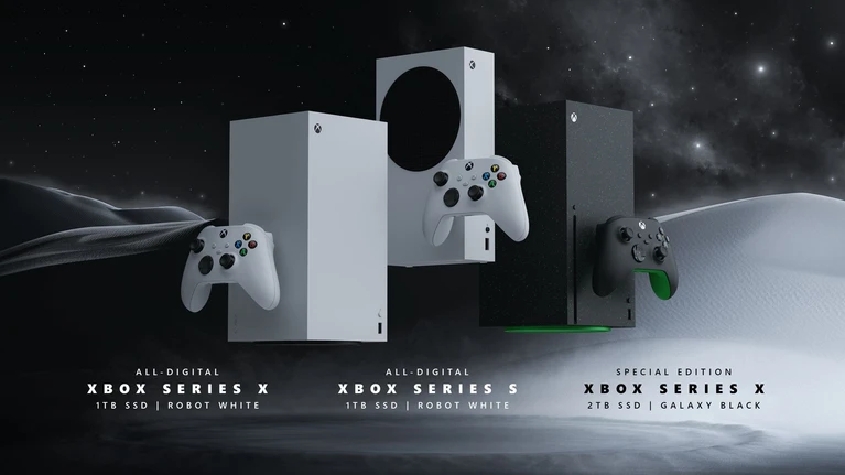 Xbox presenta tre nuovi modelli delle console Series XS