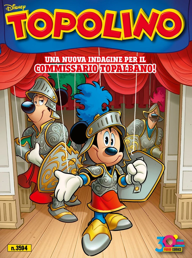 Topolino 3594: torna il Commissiario Topalbano