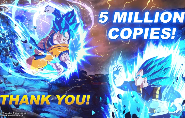 Dragon Ball Sparking ZERO ha Venduto oltre 5 Milioni di Copie