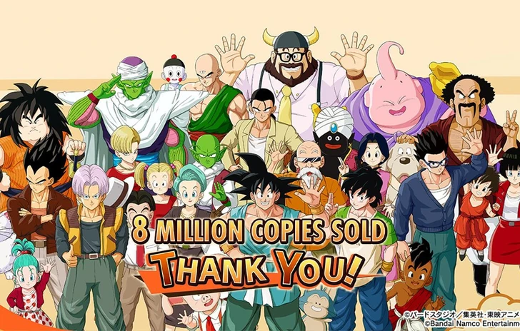 Dragon Ball Z Kakarot superati gli 8 milioni di copie vendute