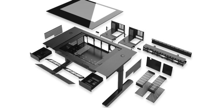 Lian Li - Nuovo desk motorizzato DK07 fino a due sistemi E-ATX