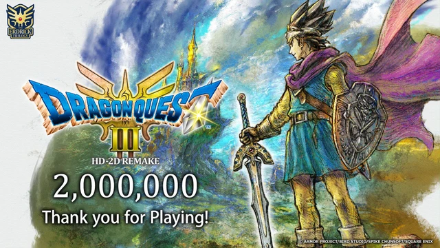 Dragon Quest III HD-2D Remake, le vendite superano i 2 milioni