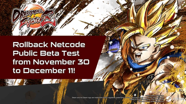 Dragon Ball FighterZ, un’open beta su PC per testare il rollback netcode 