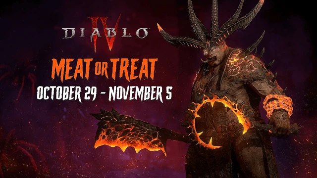 Blizzard svela l'evento di Halloween su Diablo IV, ricompense gratuite e la sfida Meat or Treat