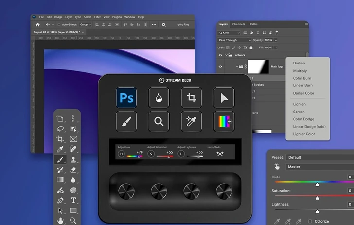 Elgato per Adobe  Integrazione di Photoshop con Stream Deck