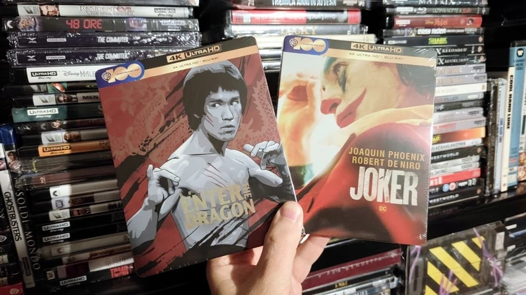 I 3 dellOperazione Drago e Joker  4K Steelbook