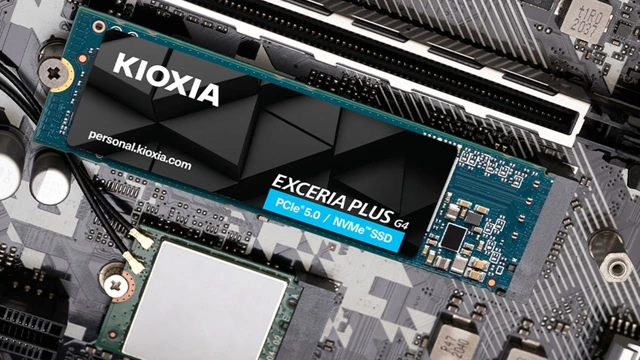 Kioxia e la nuova serie di SSD Exceria Plus G4