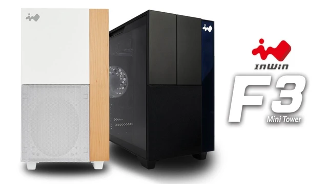 F3 mini-tower InWin - Design per build mini ITX e micro ATX