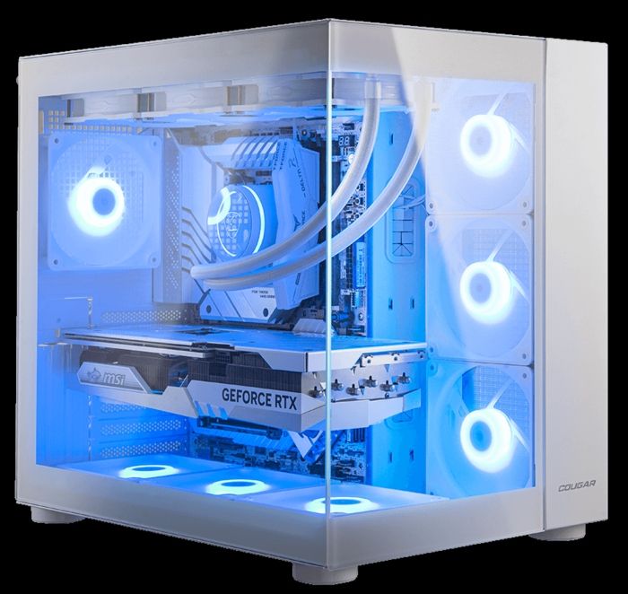 FV150 RGB e lo chassis trasparente ad 