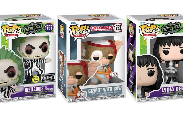 Funko e le nuove Pop dedicate a Beetlejuice e Gremlins 2