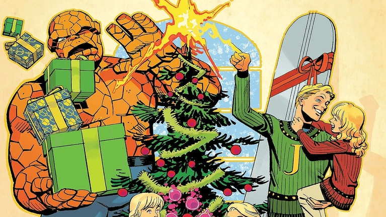 I Fantastici Quattro XMen e SpiderMan celebrano le festività in Marvel Holiday Tales