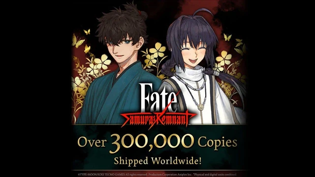 Fate/Samurai Remnant, 300 mila copie in una settimana 