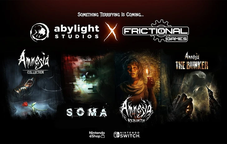 SOMA Amnesia Rebirth e Amnesia The Bunker in arrivo su Switch