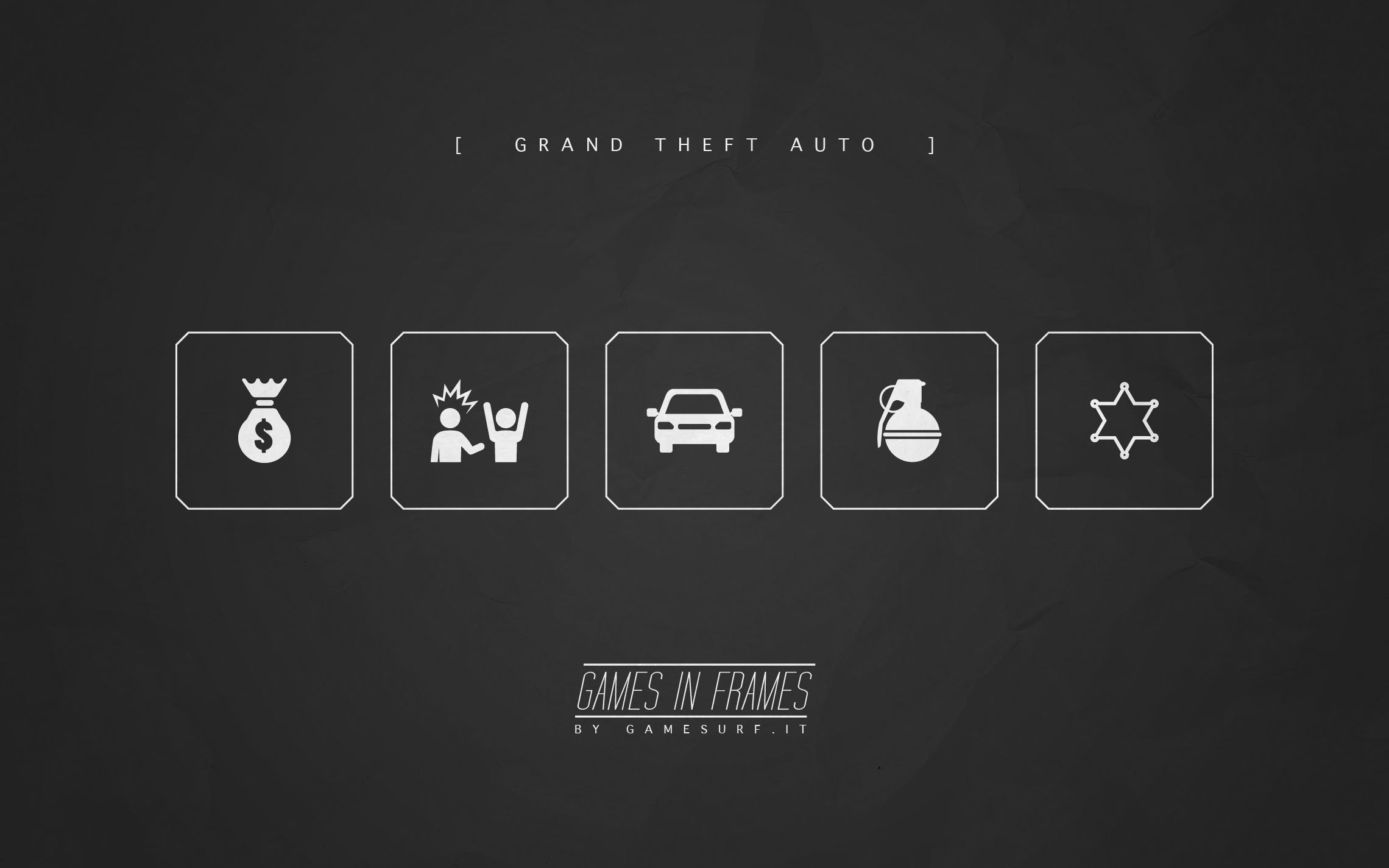 GAMES IN FRAMES n°001 - Grand Theft Auto