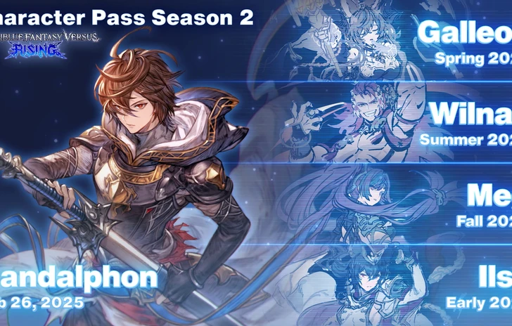 Granblue Fantasy Versus Rising annunciati i lottatori del Character Pass Season 2