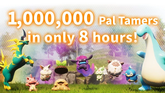 Palworld è un successo, oltre 1 milione di copie vendute in 8 ore