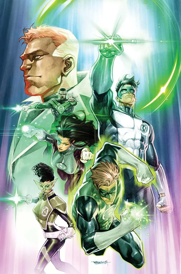 Le Lanterne Frattali sconvolgono l’universo di Lanterna Verde in Green Lantern: Fractured Spectrum