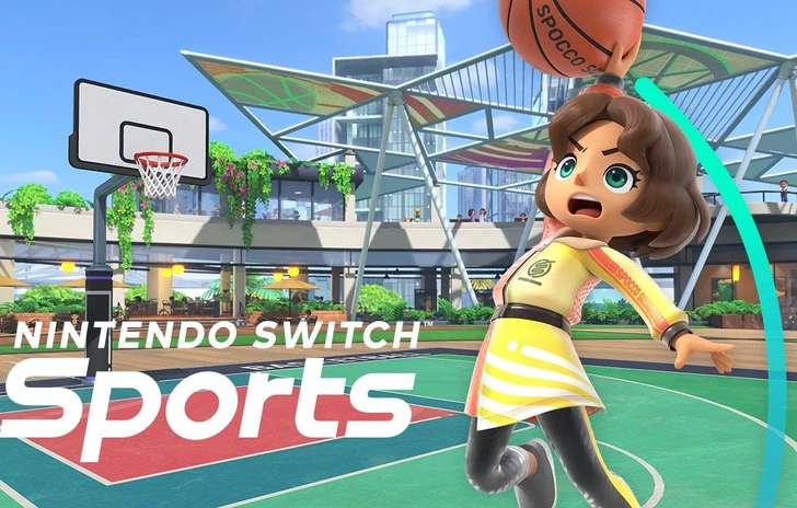 Nintendo Switch Sports domani laggiornamento con il basket