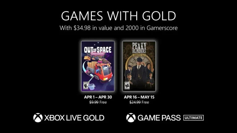 Games with Gold i titoli di aprile