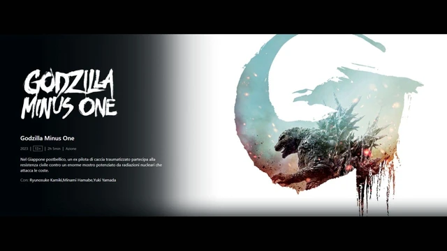 Godzilla Minus One - Disponibile in streaming su Netflix