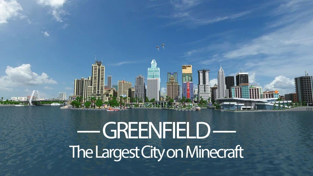 Ecco Greenfield la citta costruita su Minecraft