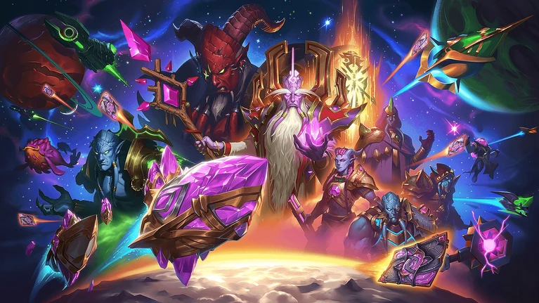 Hearthstone La Grande Oscurità è live Astronavi e Draenei per una nuova avventura