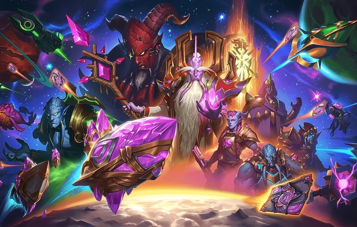 Hearthstone La Grande Oscurità è live Astronavi e Draenei per una nuova avventura