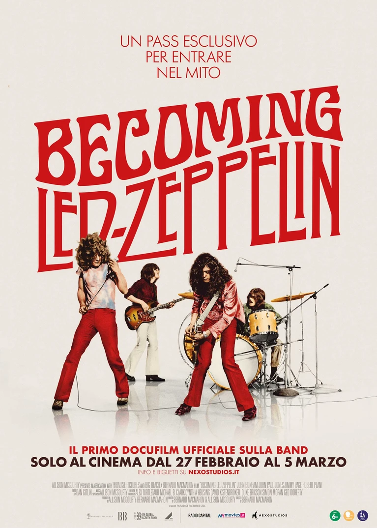 Becoming Led Zeppelin: al cinema il nuovo docufilm ufficiale sulla leggendaria band