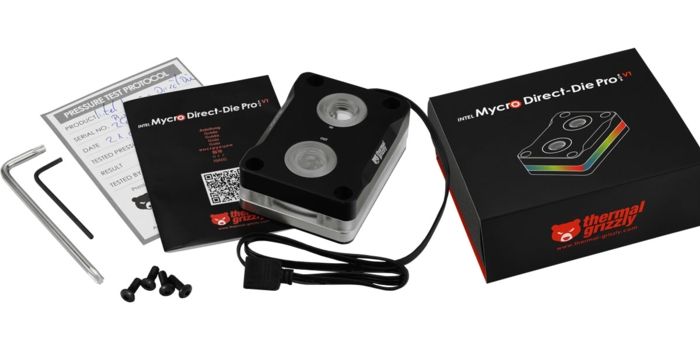 Thermal Grizzly - Nuovo Intel Mycro Direct-Die Pro RGB V1