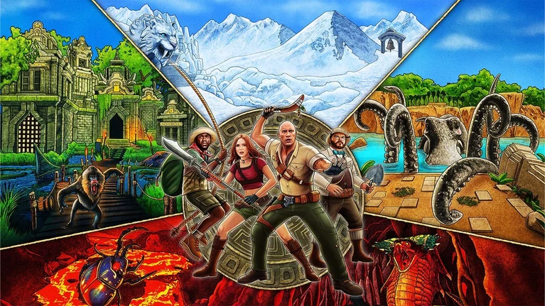 Jumanji Avventure selvagge il trailer gameplay