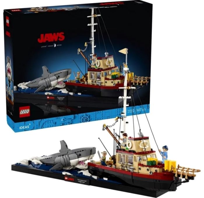 Lo squalo - In arrivo il diorama da collezione di LEGO