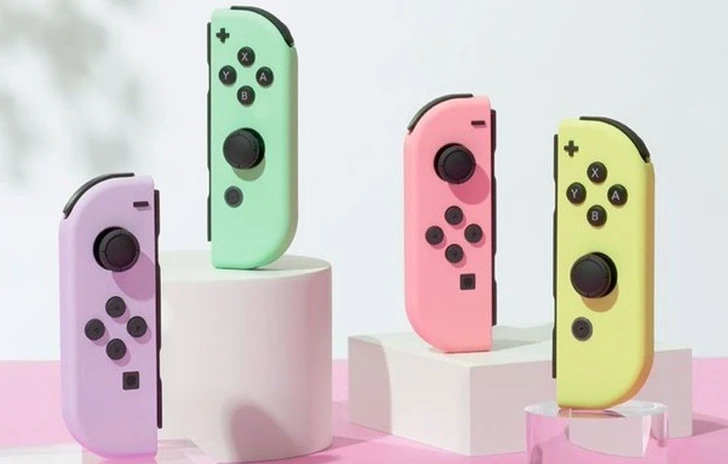 Nintendo annuncia nuove colorazioni pastello per i JoyCon 