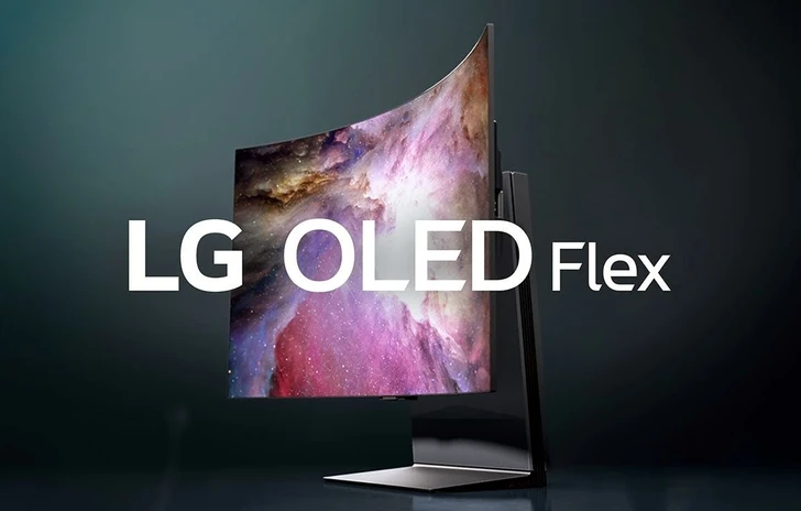 LG OLED Flex  Handson sul primo schermo a curvatura flessibile