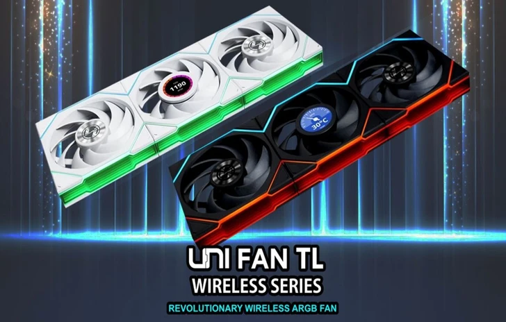 Lian Li Serie UNI FAN TL Wireless e raffreddamento personalizzato