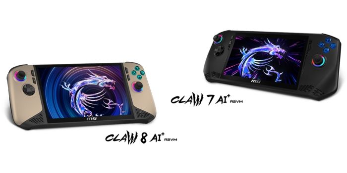 MSI Claw 8 AI+ e Claw 7 AI+ ridefiniscono il gaming portatile