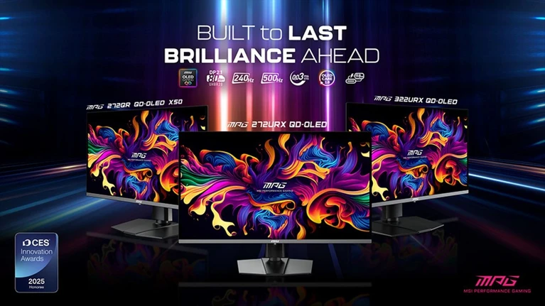 CES 2025  Da MSI i monitor gaming QDOLED con IA