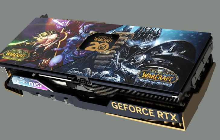 MSI GeForce 4070 Super Gaming Slim World of Warcraft Edition