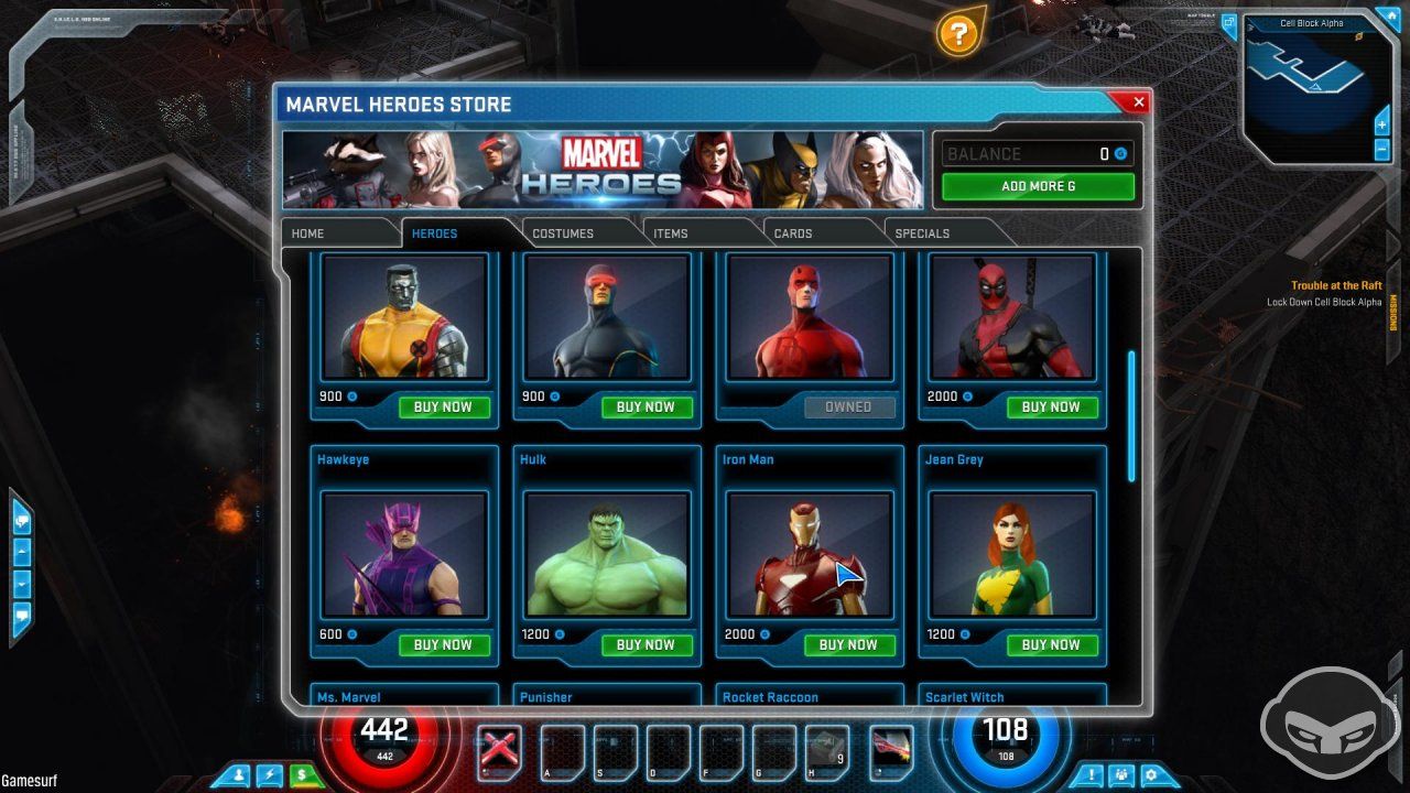 Marvel Heroes