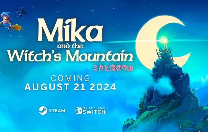 Mika and the Witchs Mountain il platform 3D ad agosto su PC e Switch