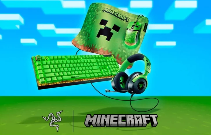 Razer e Minecraft  Collezione ufficiale per i fan del gioco