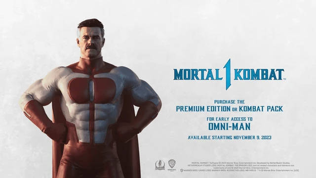 Mortal Kombat 1 presenta Omni-Man, disponibile dal 9 novembre
