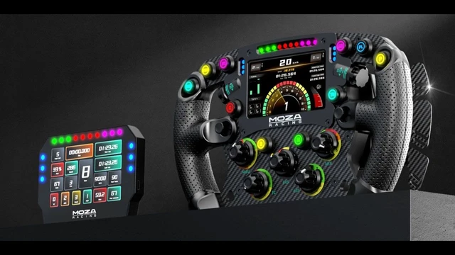 Moza Racing - FSR2 Formula Wheel e CM2 Racing Dash