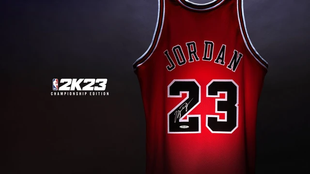 Michael Jordan e latleta di copertina di NBA 2K23