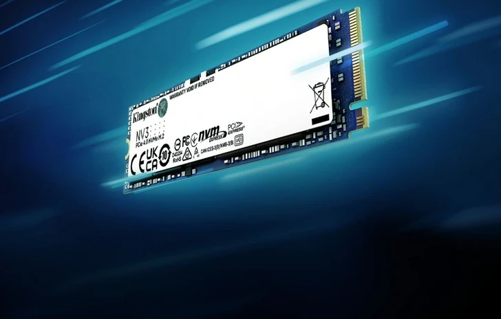 NV3  Da Kingston la serie SSD PCIe Gen4 fino a 4 Terabyte